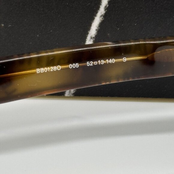 NEW BALENCIAGA BB0128O 005 CAT EYE DARK HAVANA WOMEN EYEGLASSES BALENCIAGA - Picture 8 of 9